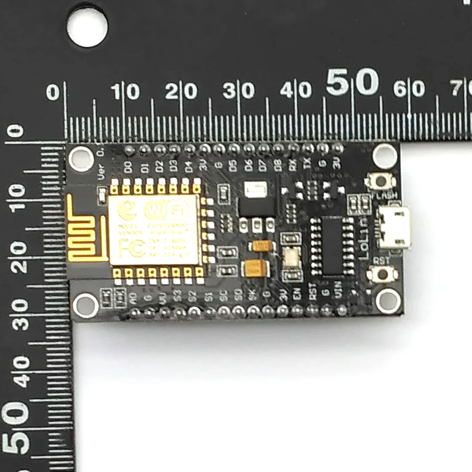 Wireless Module NodeMcu V3 Lua WIFI Internet Of Things Development Board ESP8266 With Pcb Antenna And Usb Port ESP-12E CH340 | Электроника