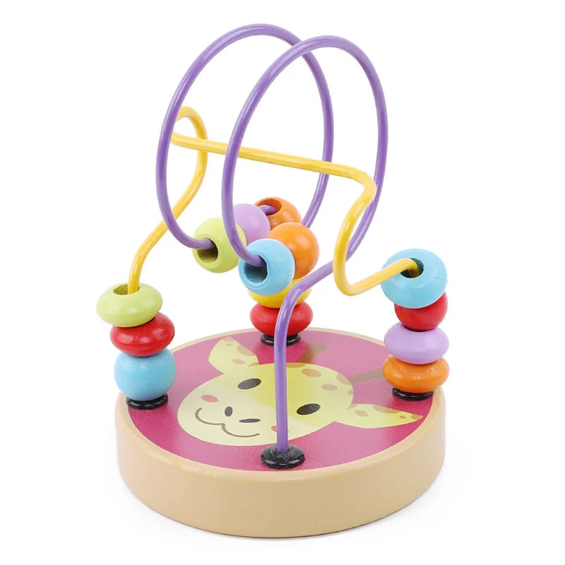 

The New Wooden Mini Small Beads Toys Children's Early Learning Educational Puzzles Toys Intelligence Abacus Toys Gift
