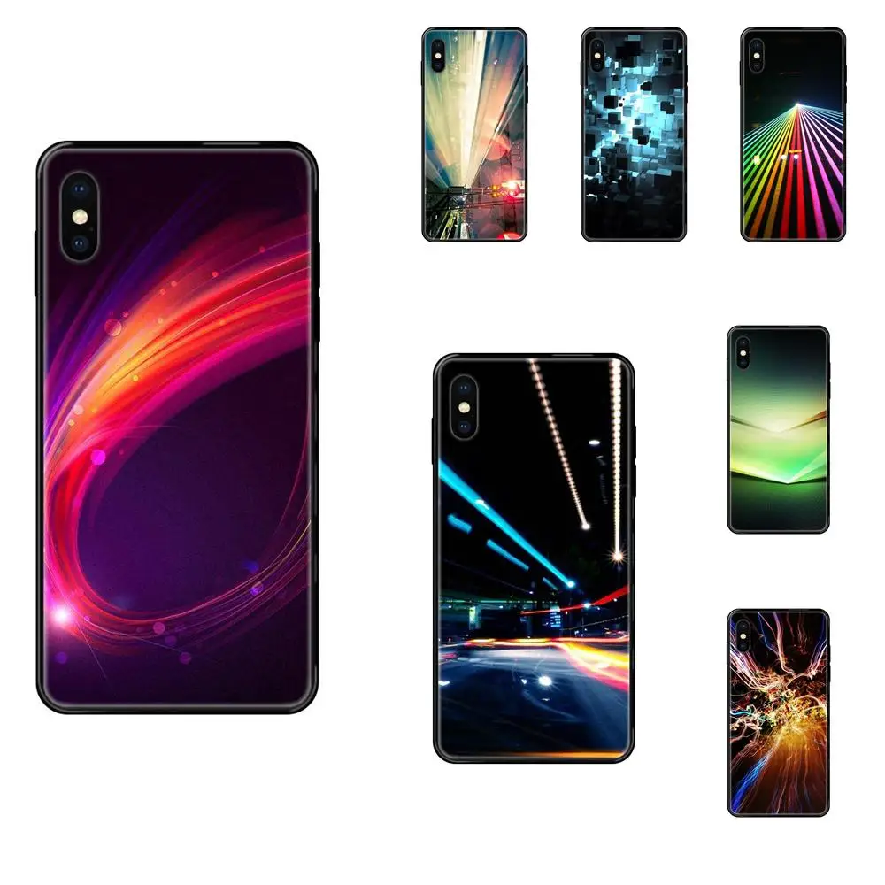 Светлая экспозиция абстрактный 3d для Xiaomi Mi Note A1 A2 A3 5 5s 6 8 9 10 SE Lite Pro Ультра мягкий