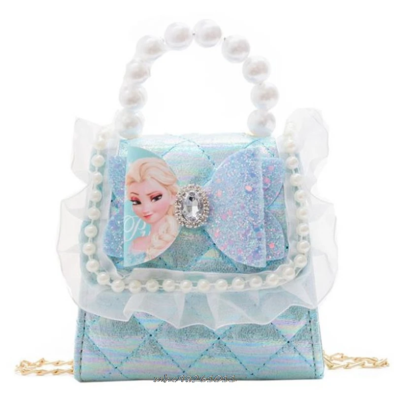 Сумка кросс-боди Женская из ПУ кожи Модный миниатюрный клатч Принцессы Диснея