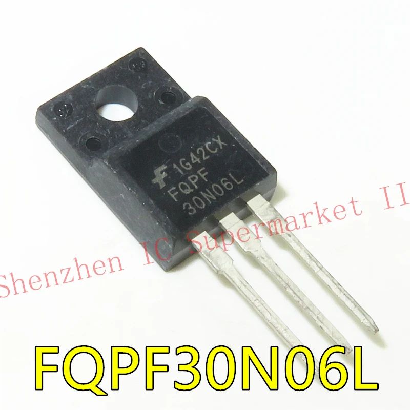 1 шт. Новый и оригинальный FQPF30N06L TO 220F 60V LOGIC N Channel MOSFET|Интегральные схемы| |