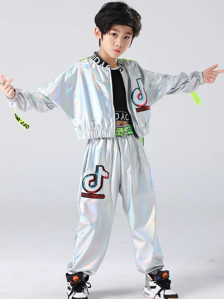 Новинка детская одежда для представлений маленьких мальчиков в стиле хип хоп
