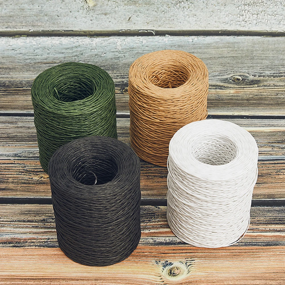 200m Natural Vintage Burlap Jute Ribbons Christmas Party Handwork Gift Wrapping DIY White Ribbon Home Wedding Decorative | Дом и сад