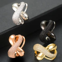godki monaco designer luxury twist lines geometry cubic zironium engagement dubai naija bridal finger rings jewelry addiction