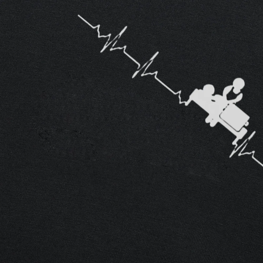 Футболка мужская хлопковая с коротким рукавом и надписью I Love Массаж|Мужские