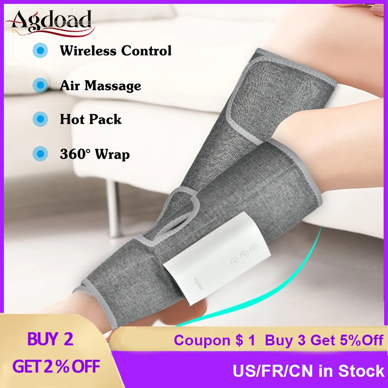 

Компрессионный Электрический беспроводной массажер для ног, массажер для ног, варикозное расширение вен, физиотерапия, способствует цирку...