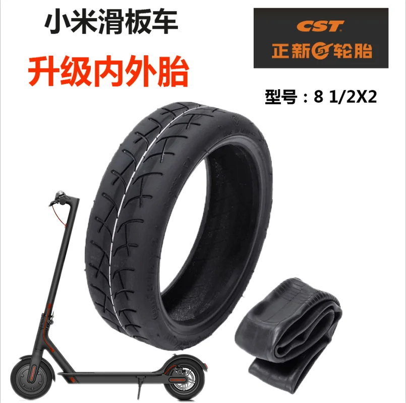 

8 Inch Electric Scooter Tire CST 9x2 Butyl Inner Tube 8 1/2x2 Thickened Outer Tube for Xiaomi Mijia M365 Pro Electric Scooter