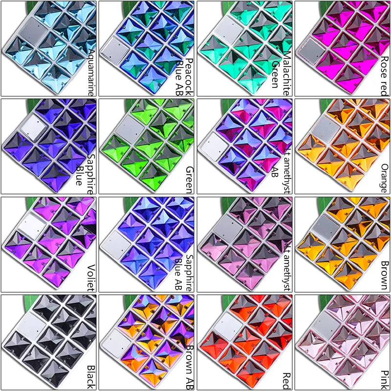 Стразы из хрустального стекла