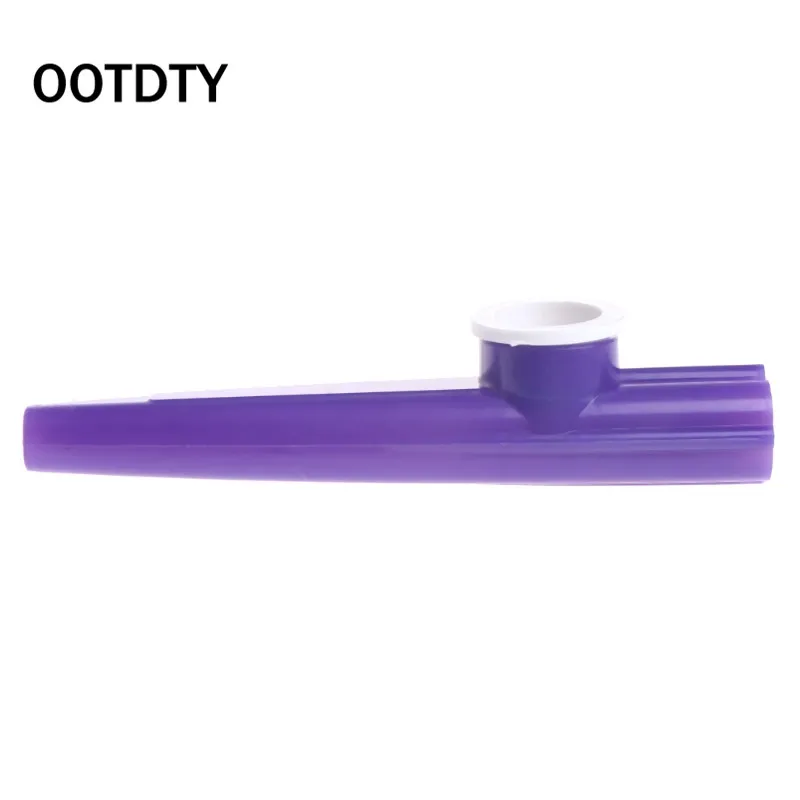 OOTDTY 5 шт. смешанных цветов Orff пластиковый казу гармоника рот флейта детская