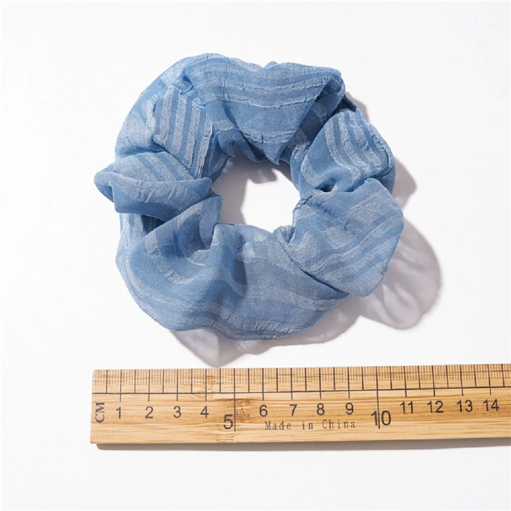 Новое поступление Корейская однотонная резинка для волос прозрачная