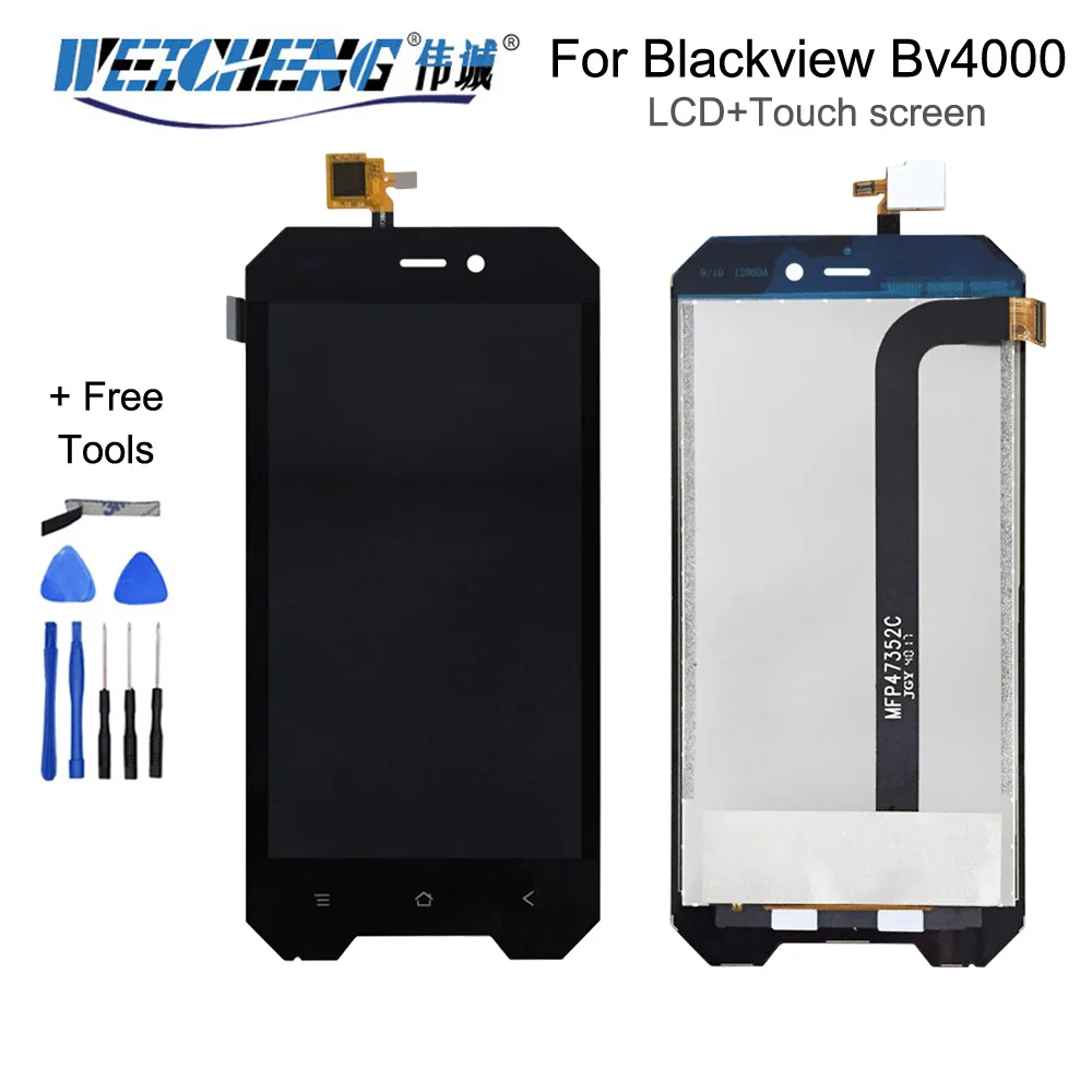 WEICHENG для Blackview BV4000 ЖК-дисплей+ сенсорный экран в сборе запасные части для BV4000 Pro ЖК+ Инструменты