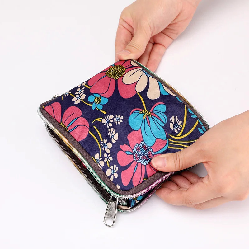 Летняя новая женская нейлоновая сумка на одно плечо Складная Большая