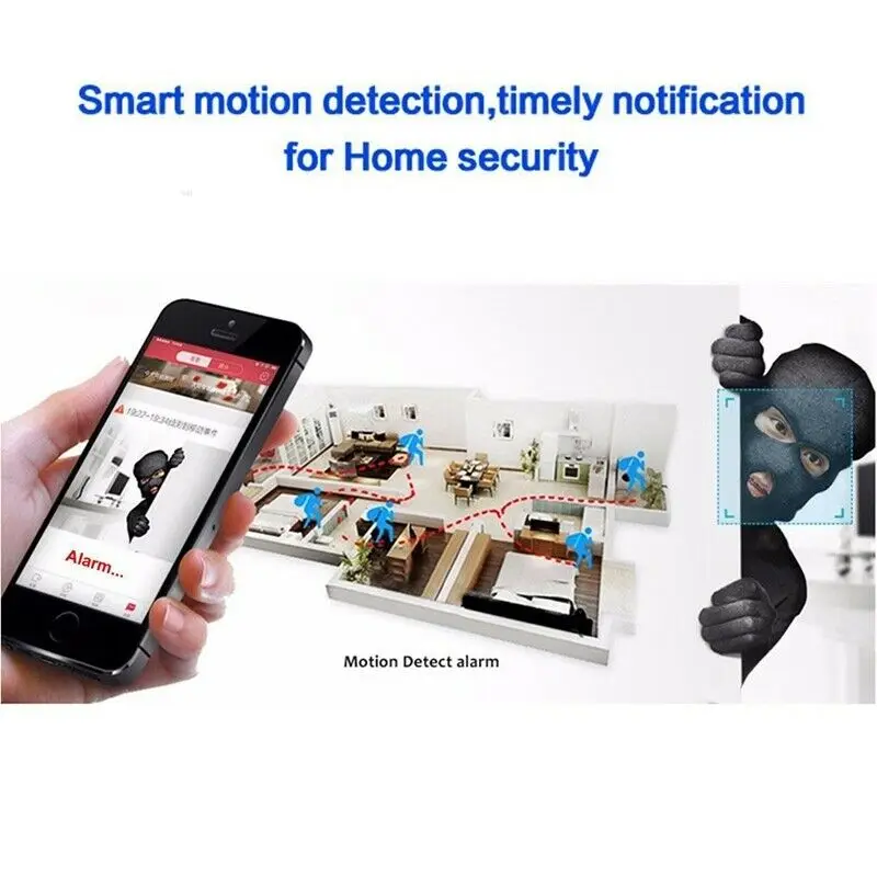 HD Wifi мини камера Камера 360 видеокамера для панорамной типа рыбий глаз