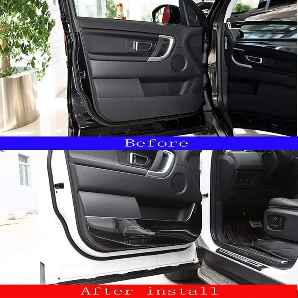 Внутренняя дверная панель из нержавеющей стали для Land Rover Discovery Sport 2015 2016 2017 2018 304 -