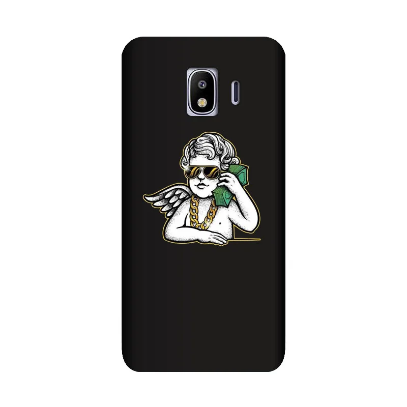 QAQsam Silicone For Samsung Galaxy J4 J400 Case Cartoon Statue Abstract Art Painted Soft TPU Back Cover Capa Fundas | Мобильные