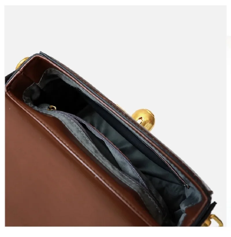 

Crocodile Real Leather Handbag Lady Lock Cowhide Shoulder Bag Luxury Famous Brand Purses And Handbags Small Totes Messenger Bags