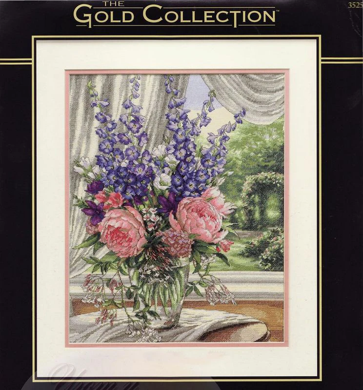 Мм Высокое качество Прекрасный Счетный Набор для вышивки крестом пион и