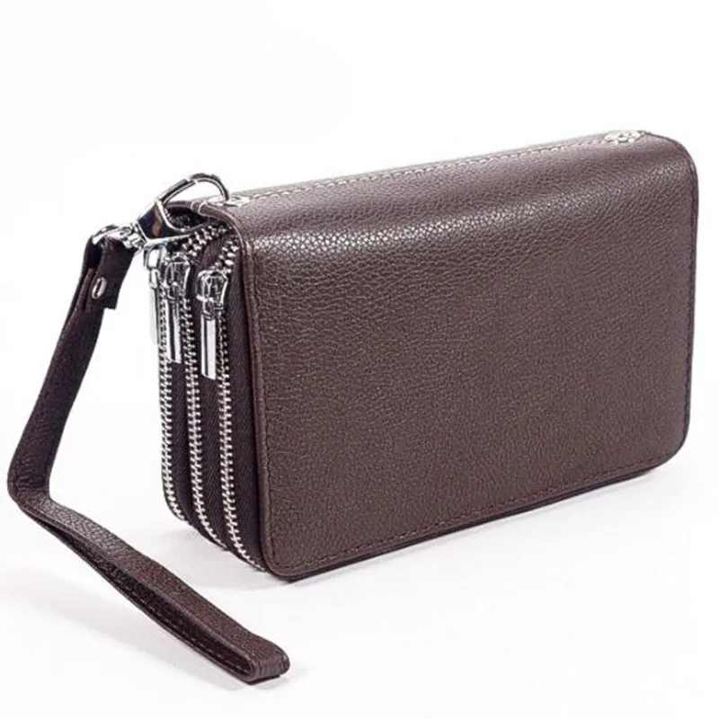 Бумажники для автомобильных ключей из натуральной кожи модный держатель