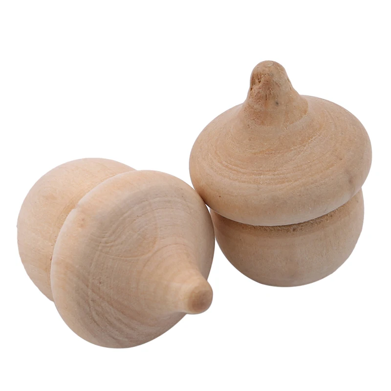 

DIY Painted Arts Crafts DIY Toys Craft Toys Toddler Coloring Toy 2021 Hot Sale High Quality Wooden Acorns