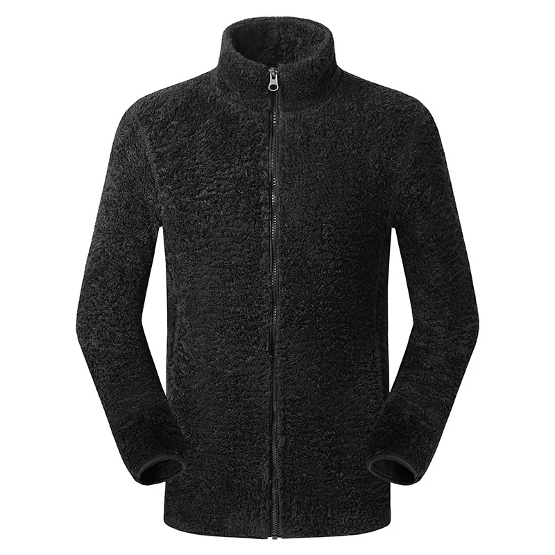 

coat Plush men's winter 2020 New Style Men's loose jacket Korean cotton padded jacket lamb wool Plush clothes