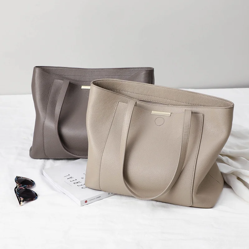 

Big bag 2021 new fashion leather women's bag shoulder bag 2020 versatile large capacity Handbag Tote Bag