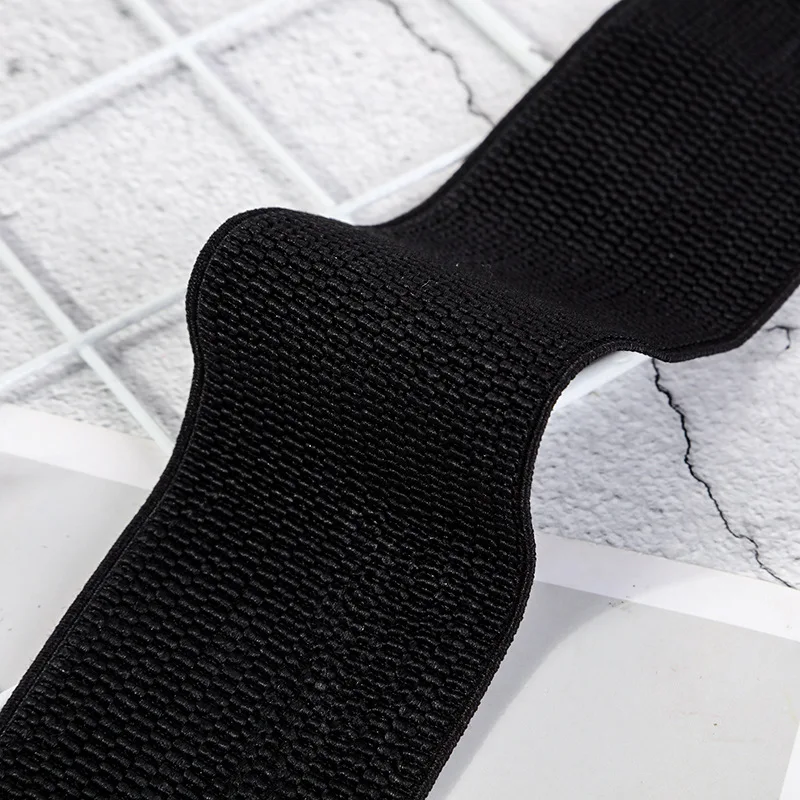 Новый Модный женский широкий эластичный ремень кожаный пояс с двойной