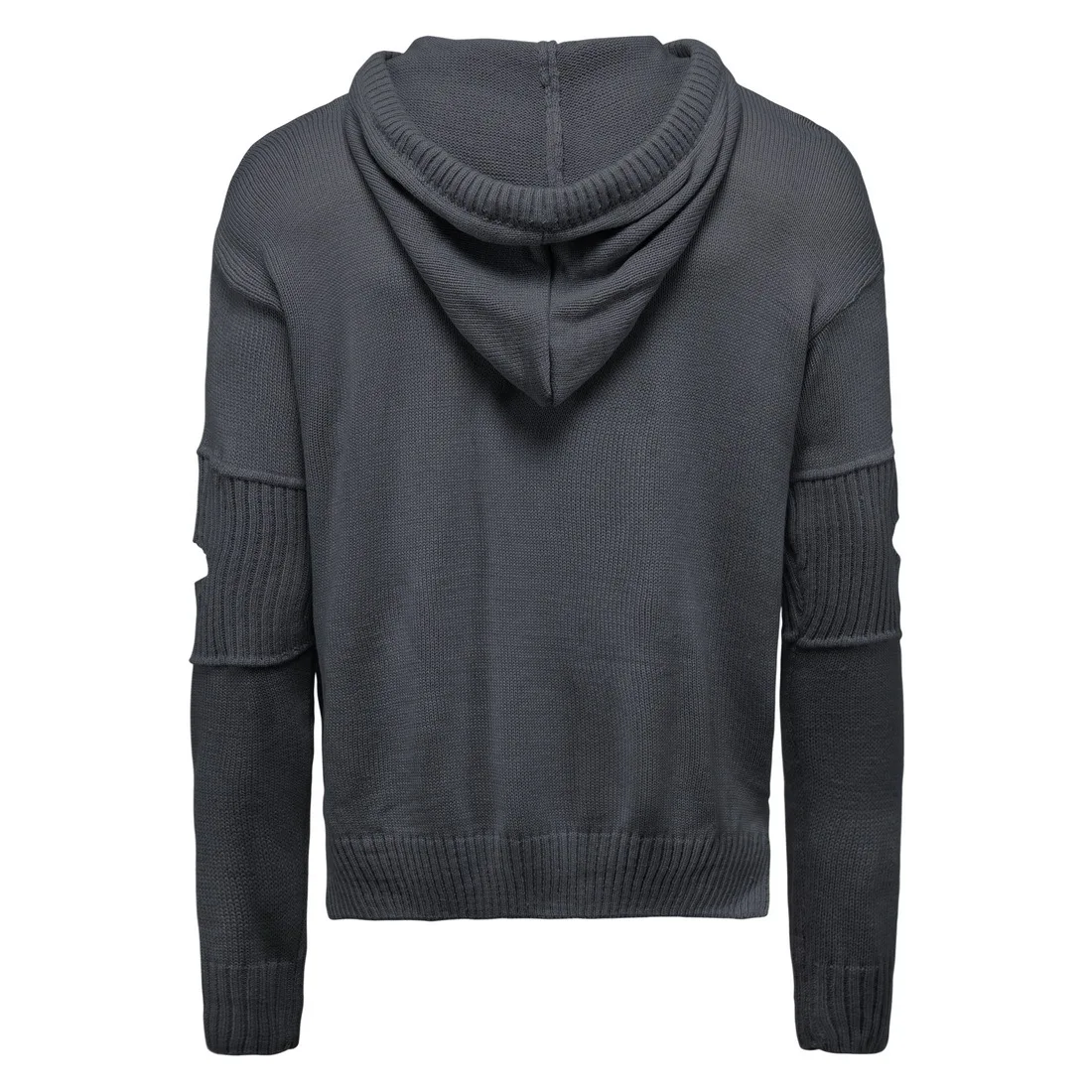 

YM080 New Fashion Autumn Clothing Plus Size Men's Knitted Sweater Fashion Hooded Pullover Sweater