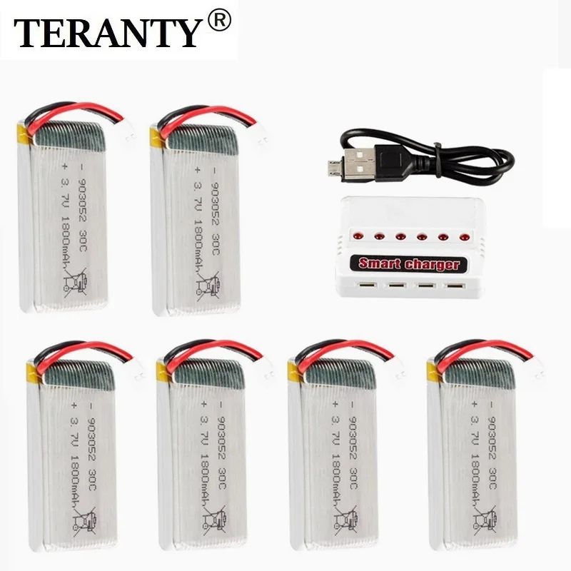 

Обновленная аккумуляторная батарея 3,7 в 1800 мАч и зарядное устройство для квадрокоптера KY601S SYMA X5 X5S X5C X5SC X5SH X5SW M18 H5P, запасные части