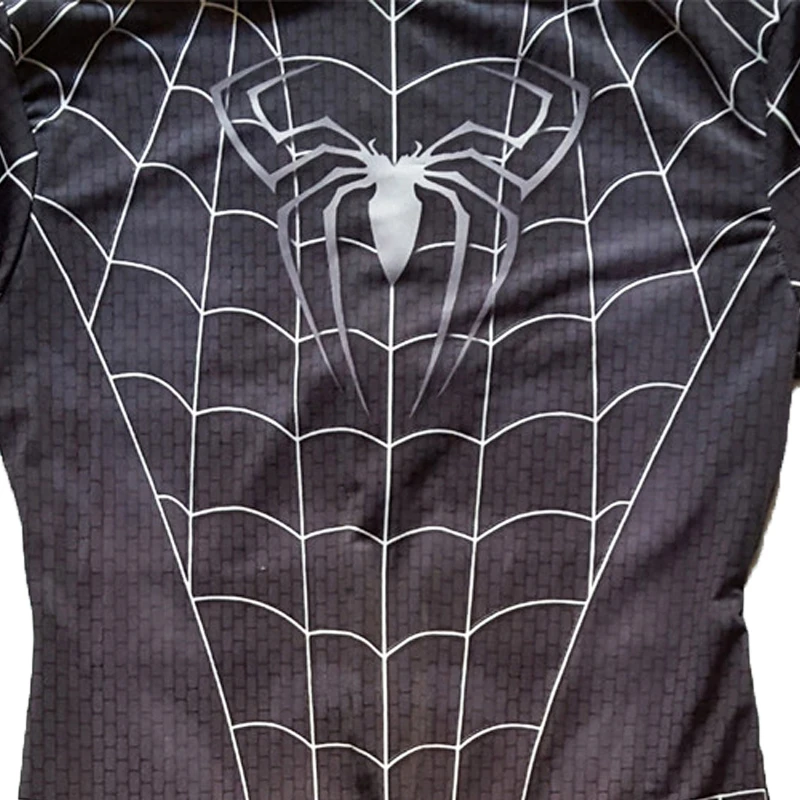 

Spider Boys Man Far From Home Costume Child Red Black Spider Kids Hero Suit Halloween Tight Bodysuit