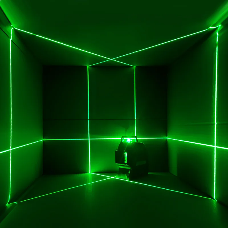 Лазерный уровень Bosch зеленый самонивелирующийся нивелир с вертикальными и