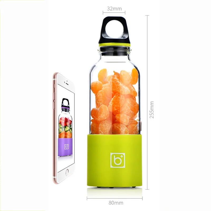 500 мл портативный блендер для сока USB соковыжималка чашка Многофункциональный