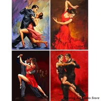 5d diy diamond painting ballet latin dance embroidery full round square drill cross stitch ballerina mosaic pictures home decor