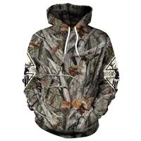 new maple leaf camouflage 3d printing hoodie mens and womens outdoor fishing camping hunting harajuku cool sense sweatshirt