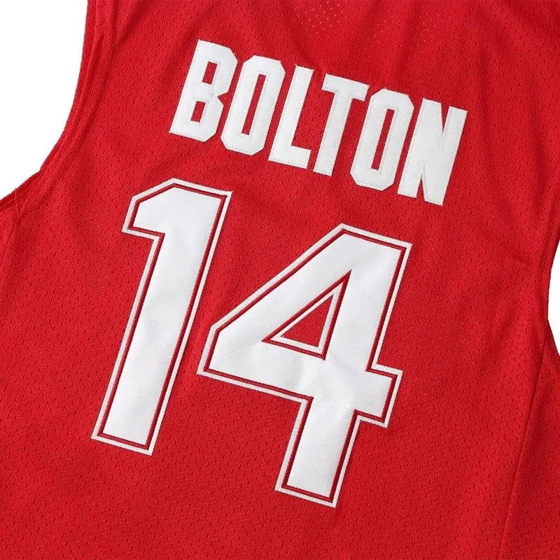 Мужская футболка Bolton 14 дюймов Зак Эфрон Трой старшая школа дикая кошка ретро