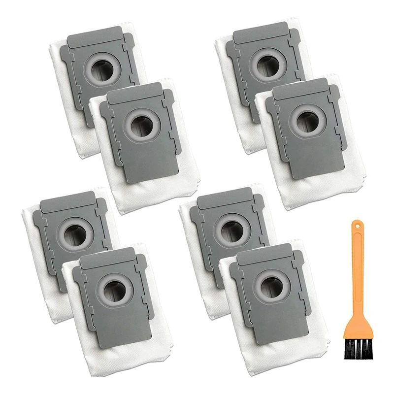 

8 Pack Vacuum Bags for IRobot Roomba I7 I7+/Plus S9+ (9550) I & S Series Clean Base Automatic Dirt Disposal Bags
