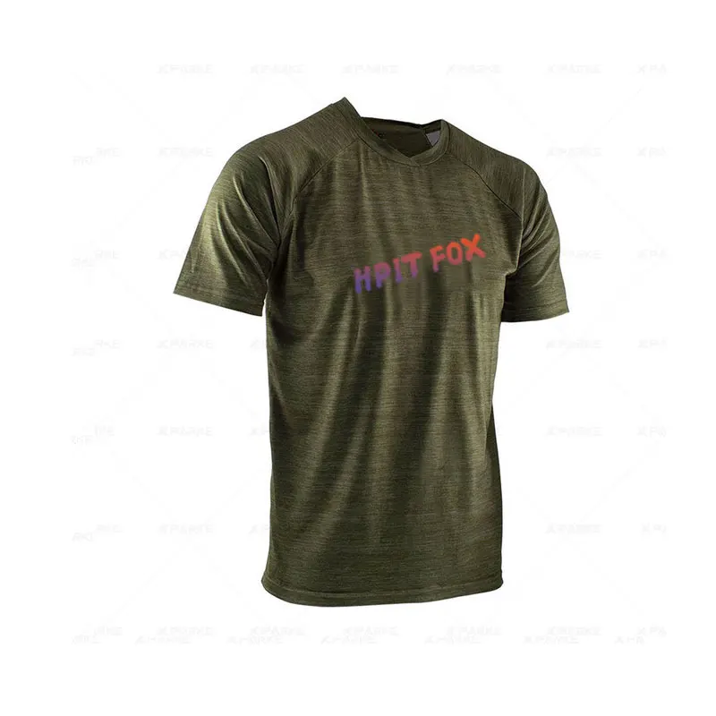 Новинка 2020 футболка для гонок и спуска с Горным велосипедом езды на мотоцикле