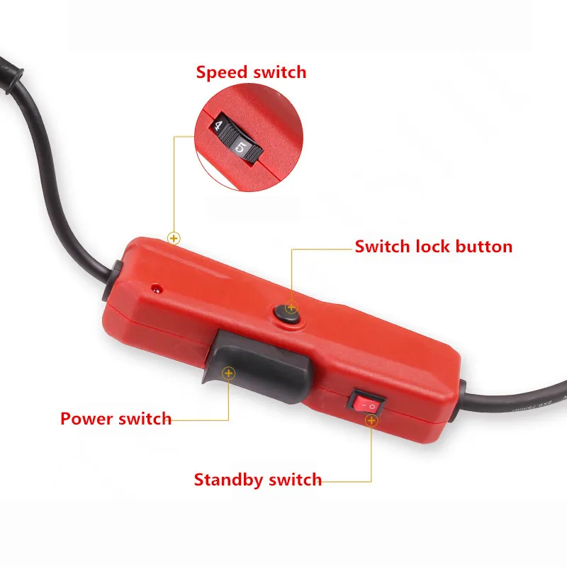 220V Электрический вибратор для бетона эпоксидный цементный раствор Мастерок