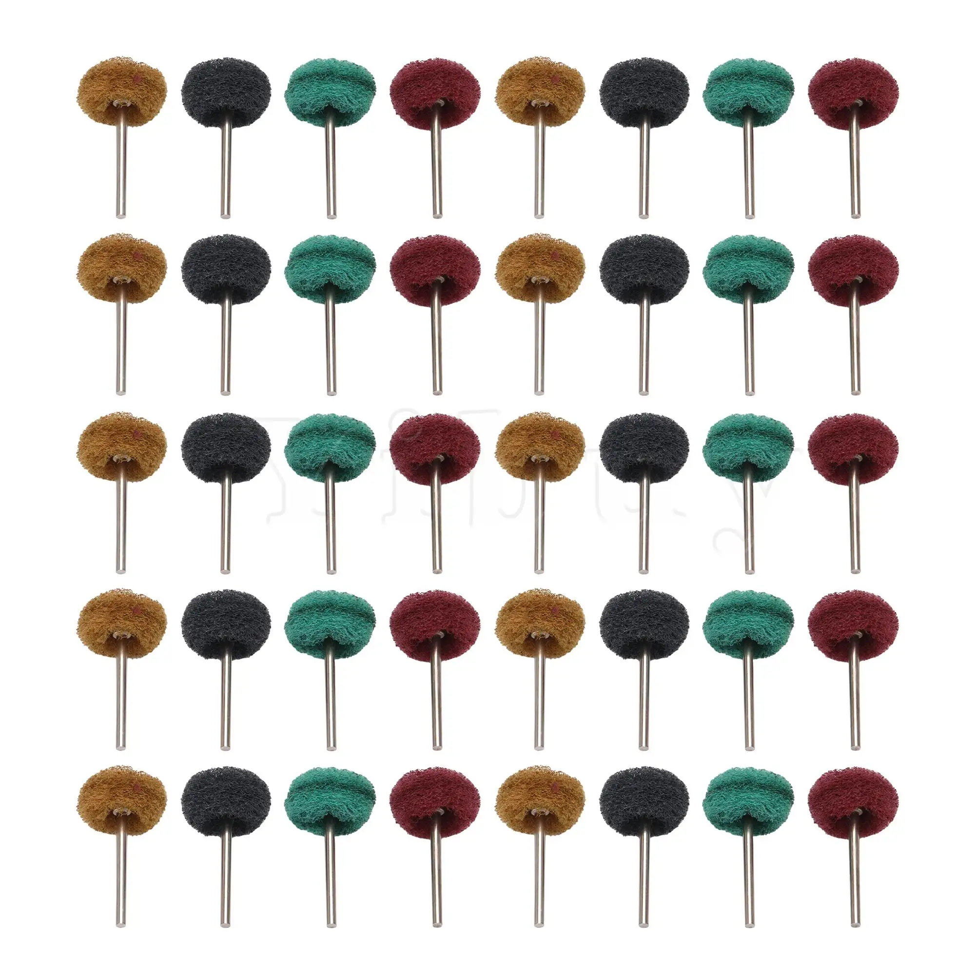 

120#/180#/320#/400# Buffing Polishing Sets Polishing Brush Set of 40