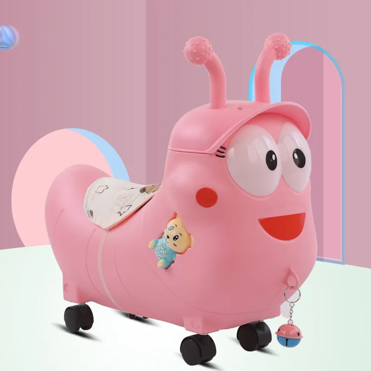 

Children's Twisting Car 1-4 Years Old Four-wheel Scooter Children's Stroller Universal Wheel Music Swing Car Kids Bike