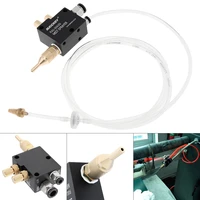 mist coolant lubrication spray system 1 5m flexible pipe and check valve for metal cutting engraving cooling machine cnc lathe