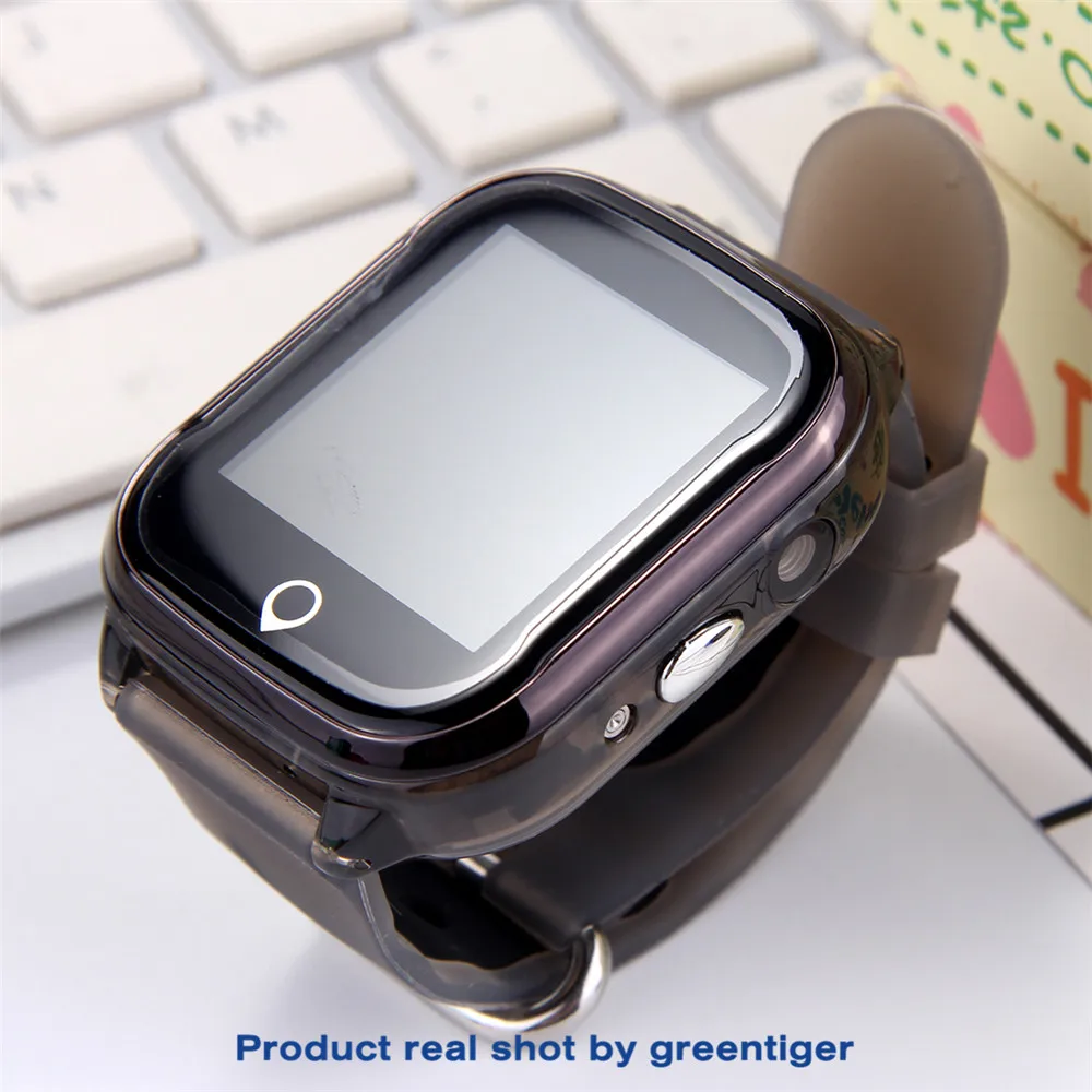 Смарт-часы Greentiger gps+ LBS SOS, Детские Водонепроницаемые Смарт-часы с sim-картой, детская камера, будильник, Детские Безопасные часы