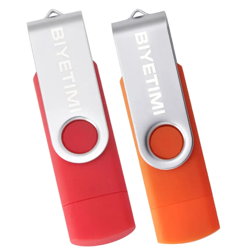 Многофункциональный USB накопитель Biyetimi 64 ГБ otg 2 0 флеш 128 256 16 usb 128G для телефона|USB
