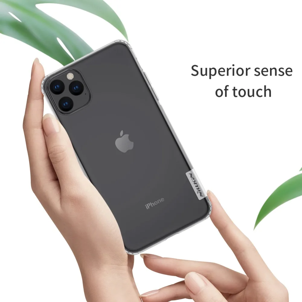 Для iPhone 11 Pro XS Max чехол Nillkin TPU Ультратонкий чехол для телефона для iPhone 11 Pro XS Max XR X 6 6S 7 8 Plus 5S SE силиконовый чехол