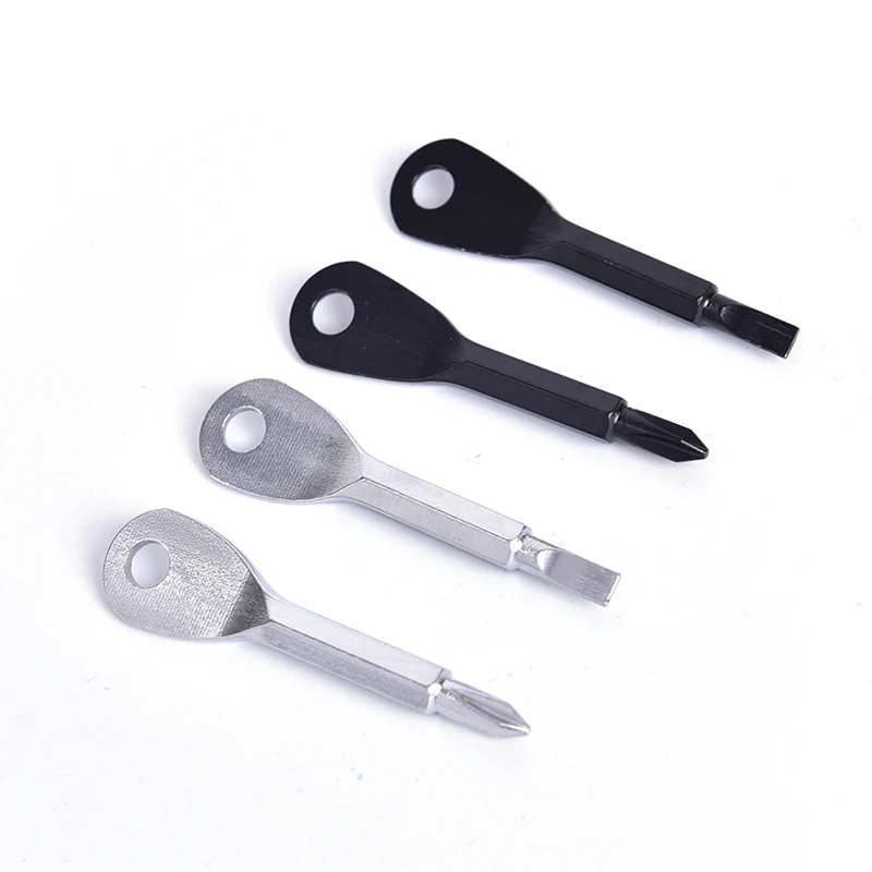 Portable Slotted Screwdriver Key Ring keyring Multi Mini Pocket Repair Tool Gadget Camp Hike Outdoor | Спорт и развлечения