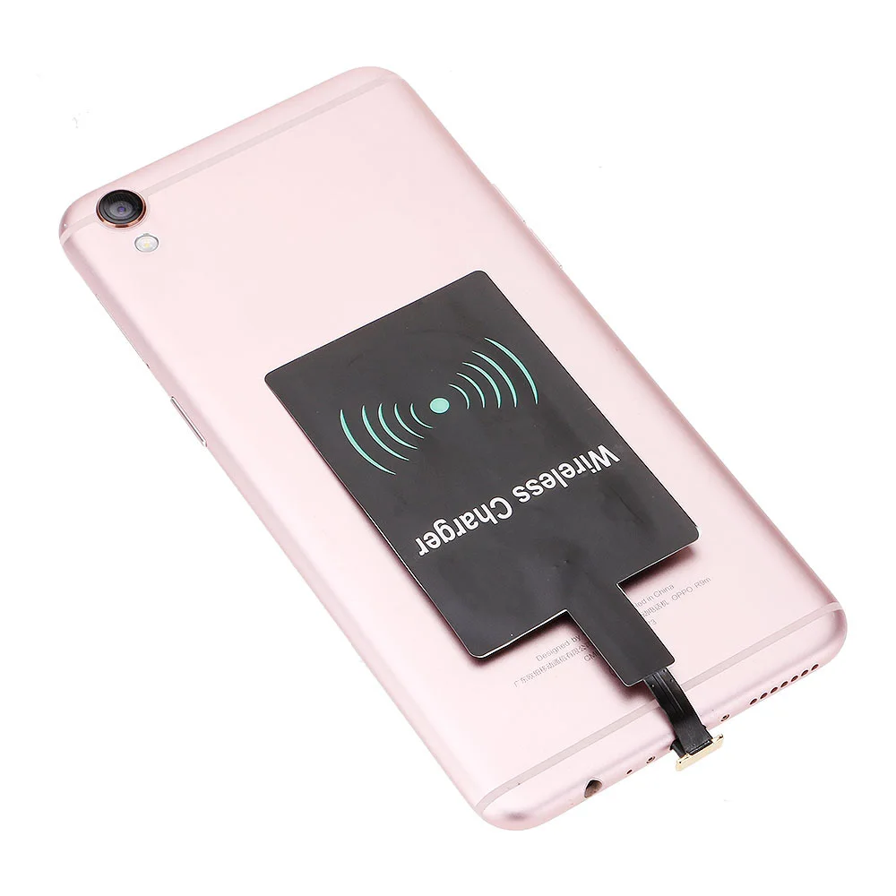 Беспроводной зарядный приемник для Samsung Galaxy S8 edge plus Android Micro USB беспроводное