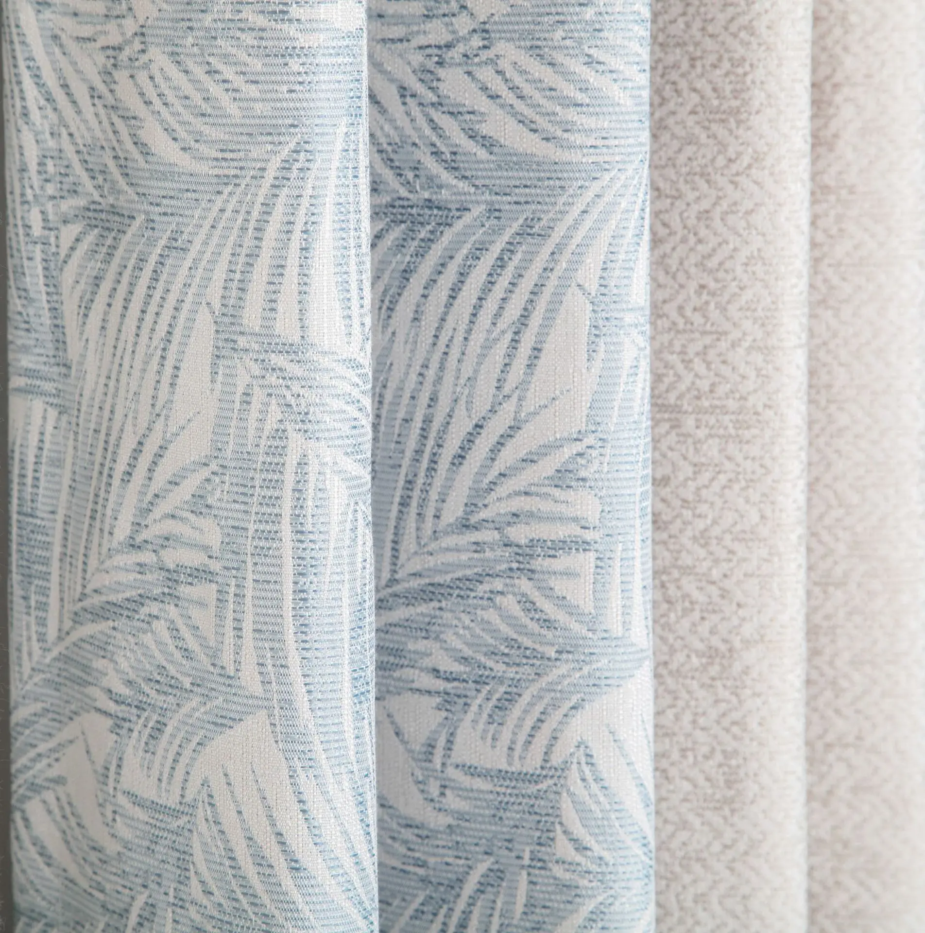 Шторы для гостиной столовой спальни высокоточные жаккардовые окрашенные листья