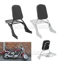 motorcycle backrest sissy bar with luggage rack for honda shadow ace sabre 1100 vt1100 vt 1100 all years