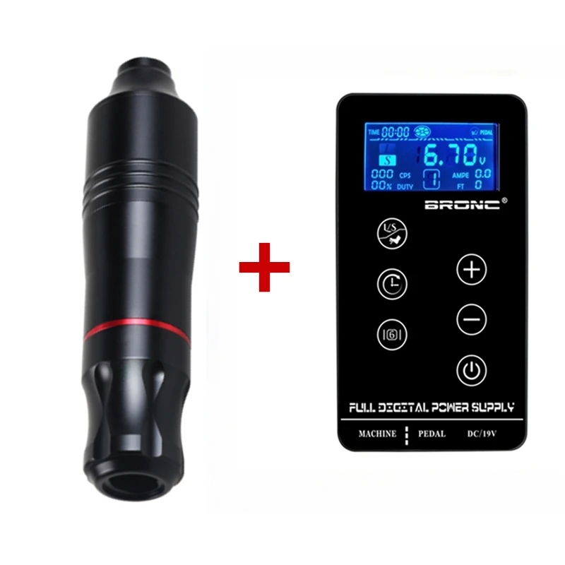 Профессиональный набор для татуировок вращающийся тату машинка пистолет ручка