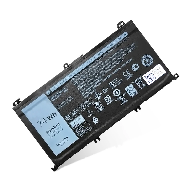 Аккумулятор 357F9 для Dell Inspiron 15- 7000 новый 7559 7557 7566 7567 5576 INS15PD-1548B 11 1 В 74WH | Компьютеры и