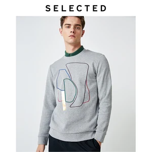 Выбранные Для мужчин Осенняя женская обувь 100%, хлопковое платье с длинными рукавами и вышивкой Толстовка S  41934D507